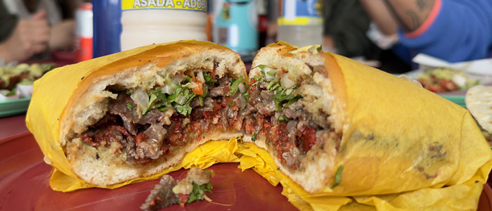 baja weekender carne asada torta